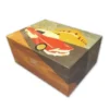 Gentili Cuban Car Inlay Cigar Humidor