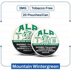ALP Mountain Wintergreen 3MG Nicotine Pouches