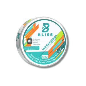 Bliss Wintergreen 6mg Nicotine Pouches