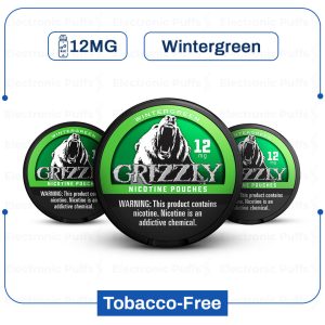 Grizzly Wintergreen 12 mg Nicotine Pouch