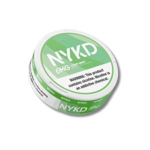 NYKD Crisp Mint 6mg Nicotine Pouches