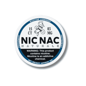 NicNac Peppermint Lozenges 3MG