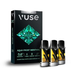 Vuse Prismatic Aqua Frost Menthol 5% – 3pk – Box Of 5